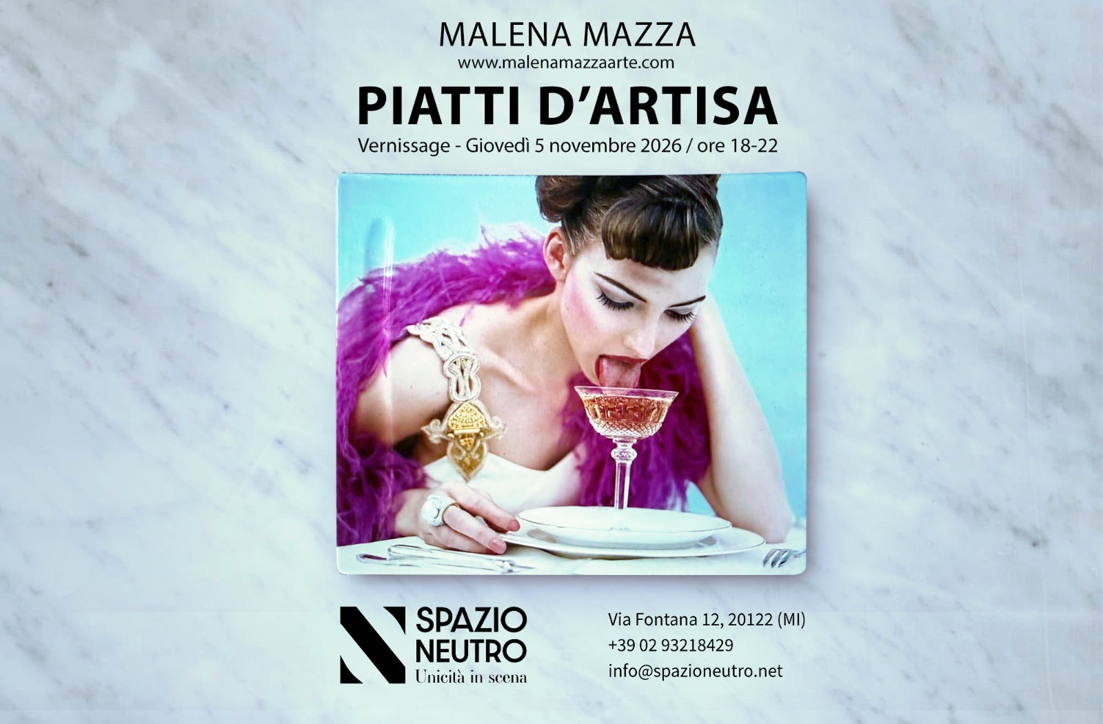Prossima mostra di Malena Mazza